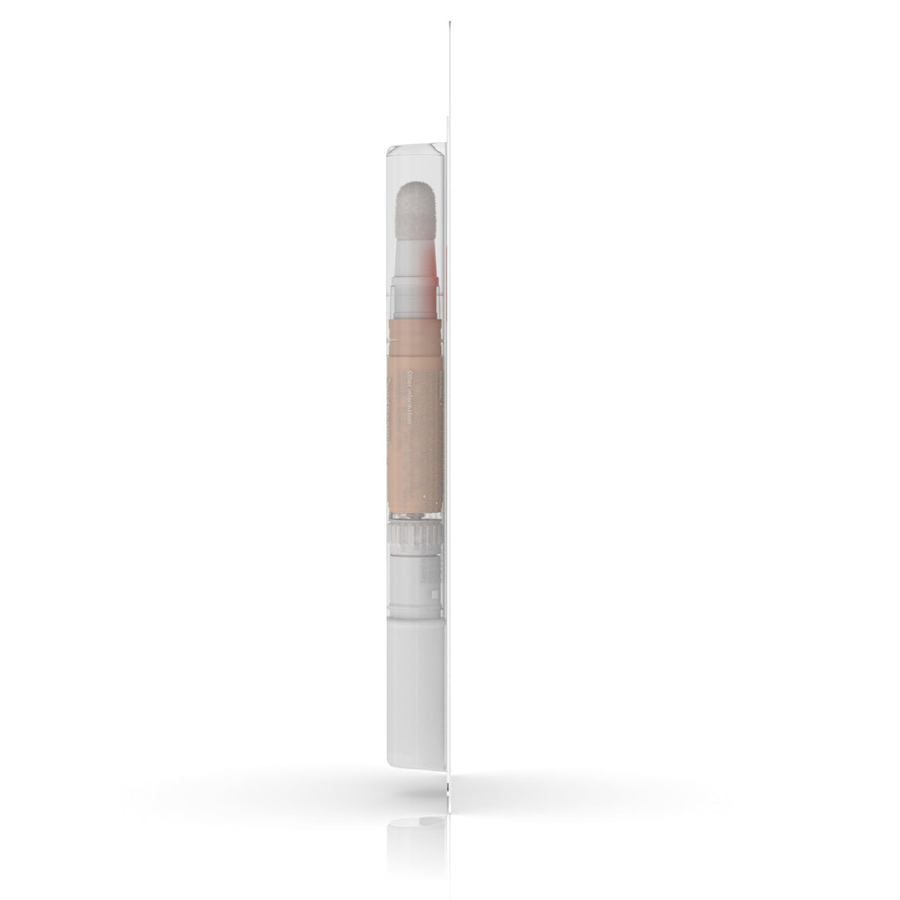 Neutrogena concealer label closeup highlighting salicylic acid treatment benefit