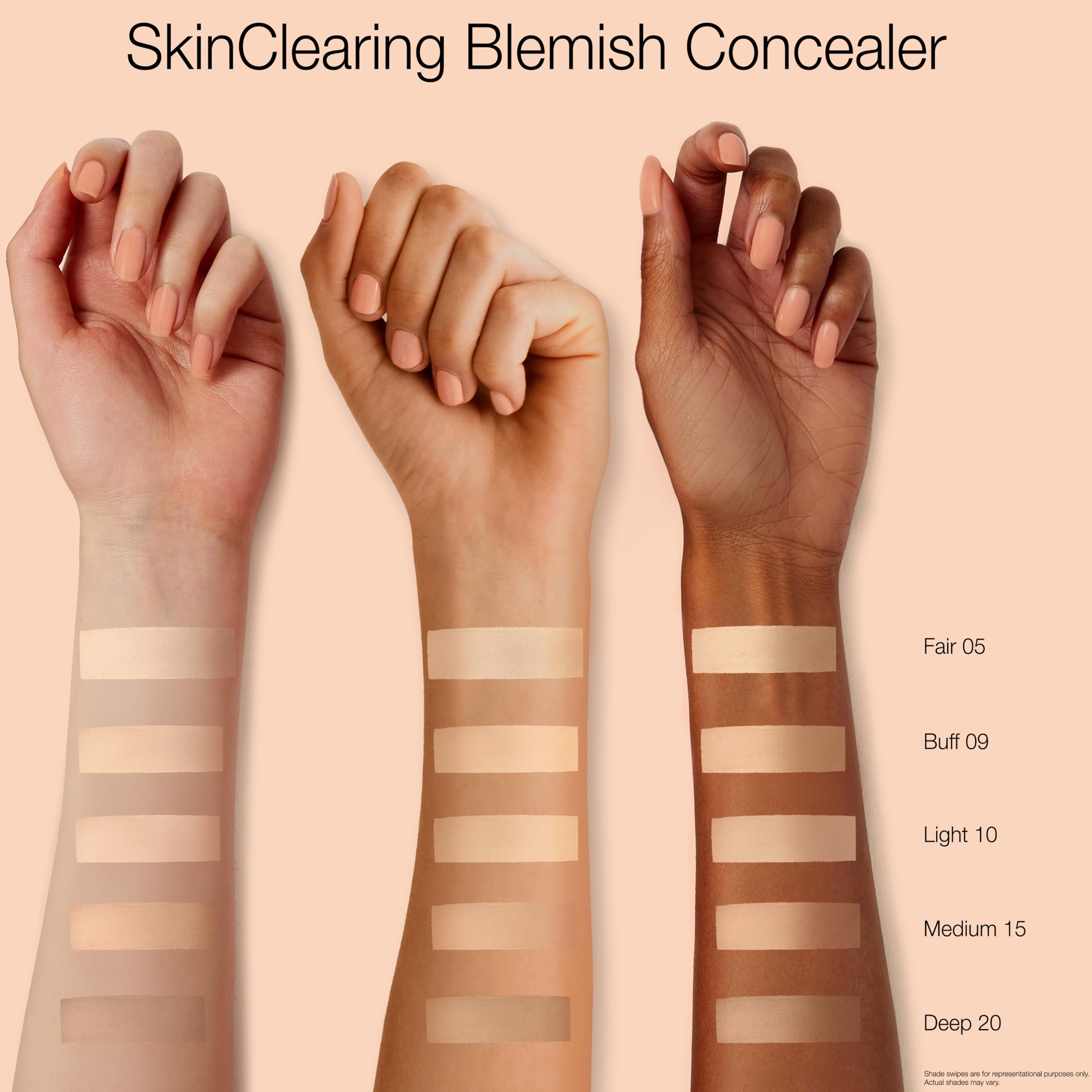 Neutrogena concealer texture droplet illustrating lightweight blendability