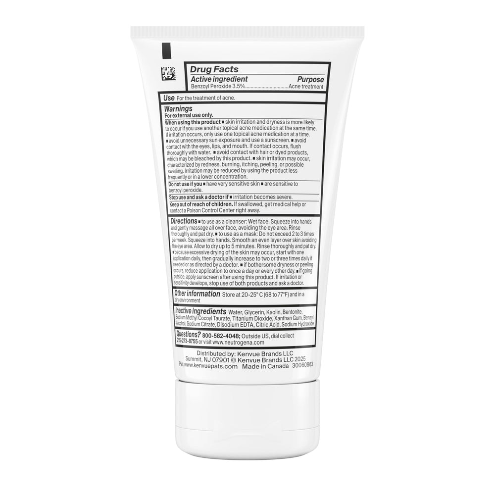 Neutrogena skin after use showing smoother less oily appearance