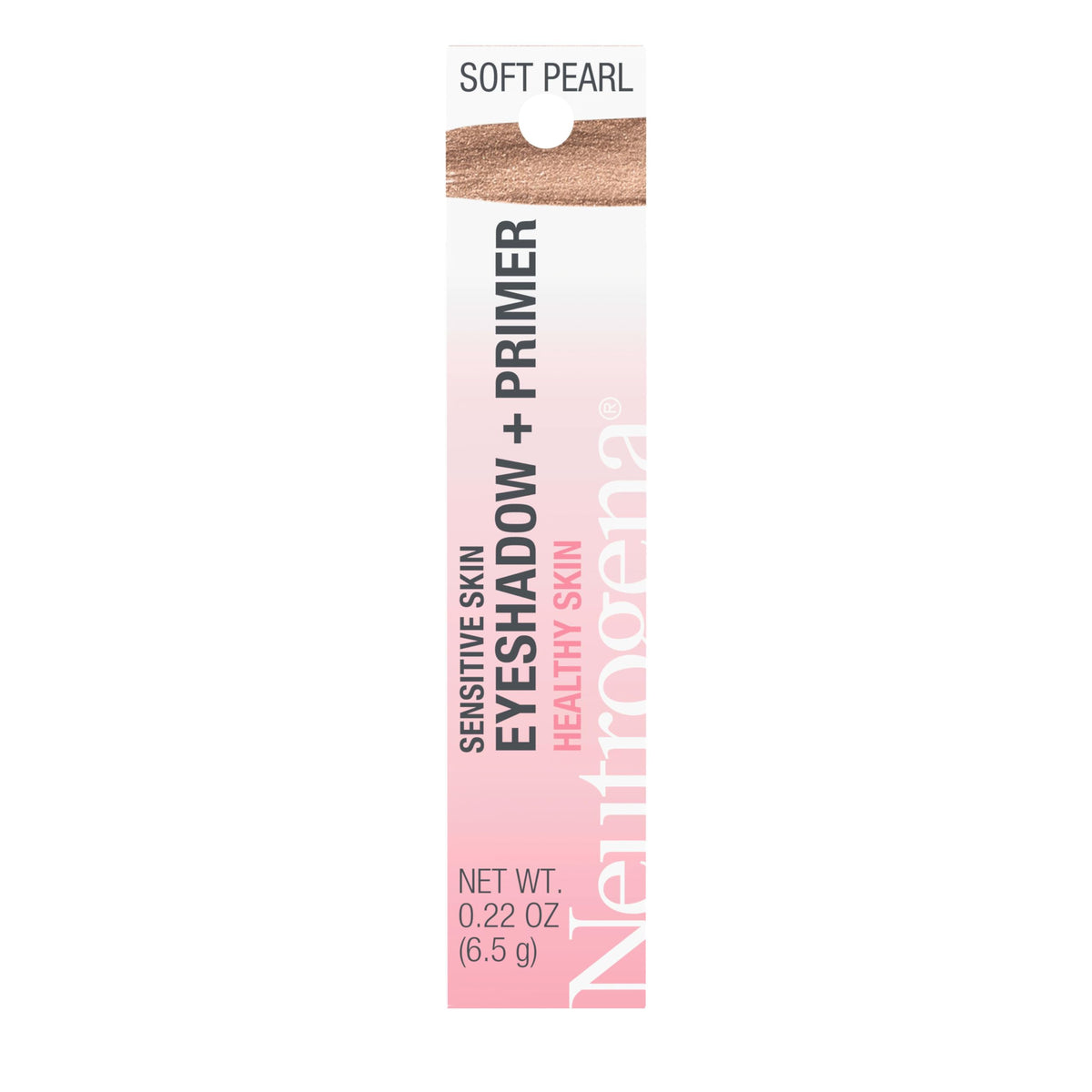 Neutrogena Soft Pearl front packaging showing shade and compact size, quick identification benefit