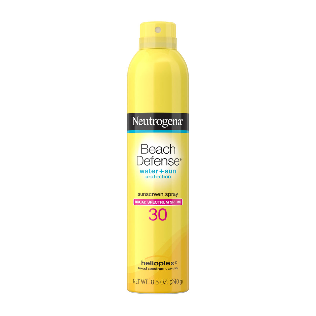 Neutrogena spray front packaging showing SPF 30 protection and benefits