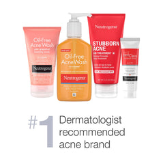 Neutrogena small dollop on hand demonstrating usable amount and control