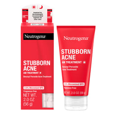 Neutrogena packaging front view showing compact 2 oz tube and clear labeling benefits