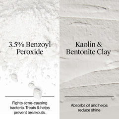 Neutrogena close-up of clay texture showing purifying formula