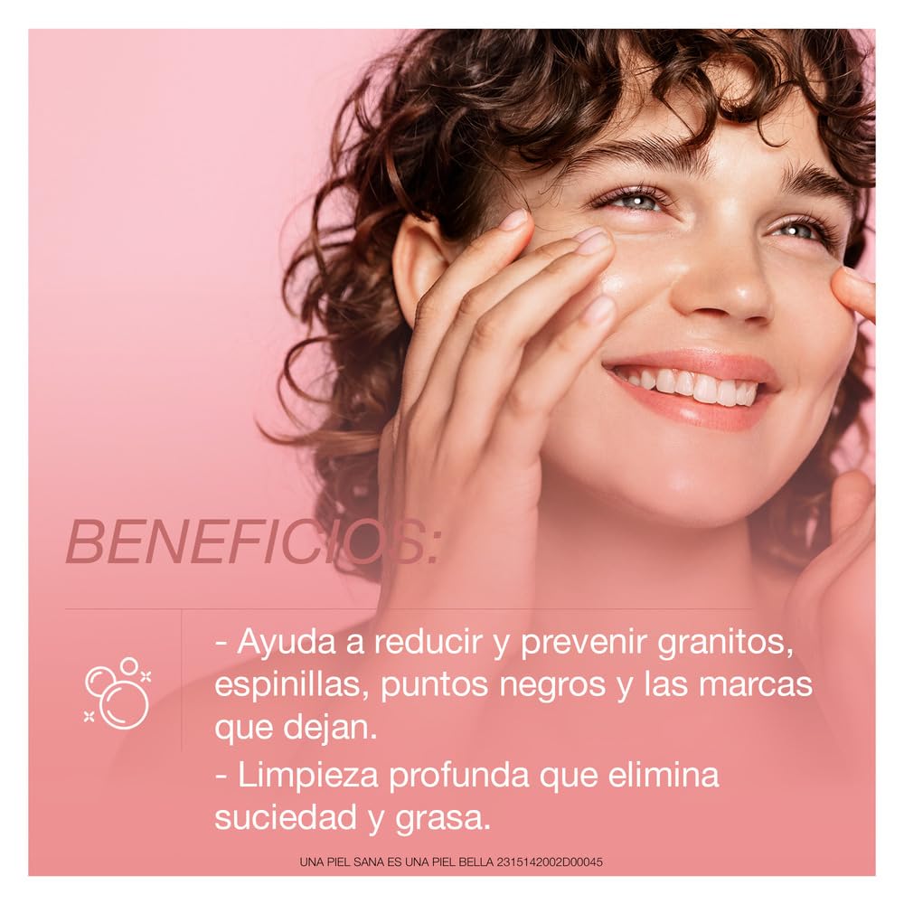 neutrogena clear gel texture drop demonstrating lightweight rinse-off and non-greasy feel