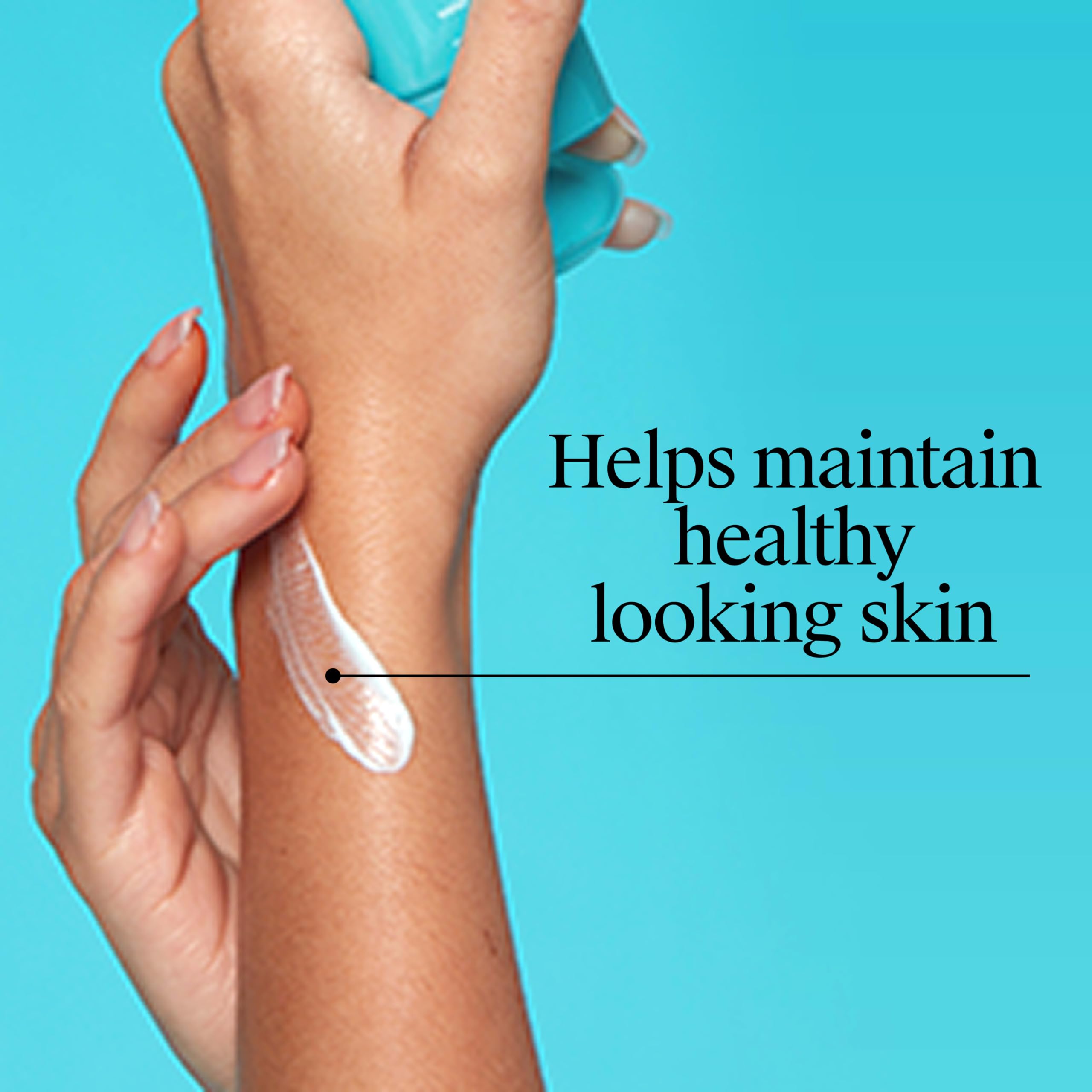 Neutrogena water gel texture close-up showing lightweight hydrating finish