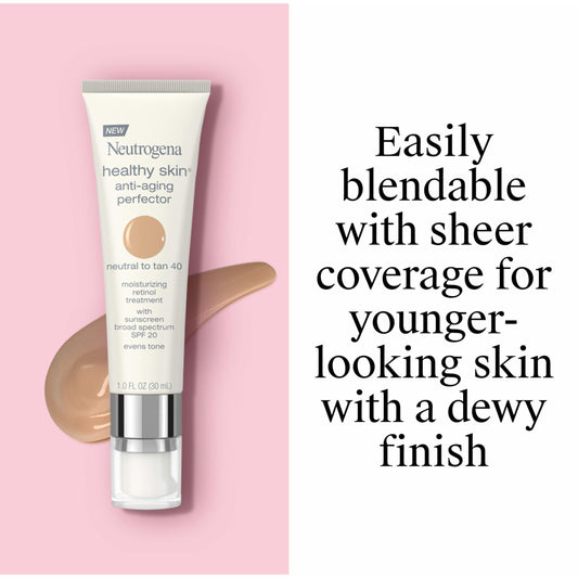 Neutrogena close-up texture of the retinol formula demonstrating smoothing benefit