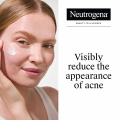 Neutrogena gel texture close-up highlighting fast-absorbing formula