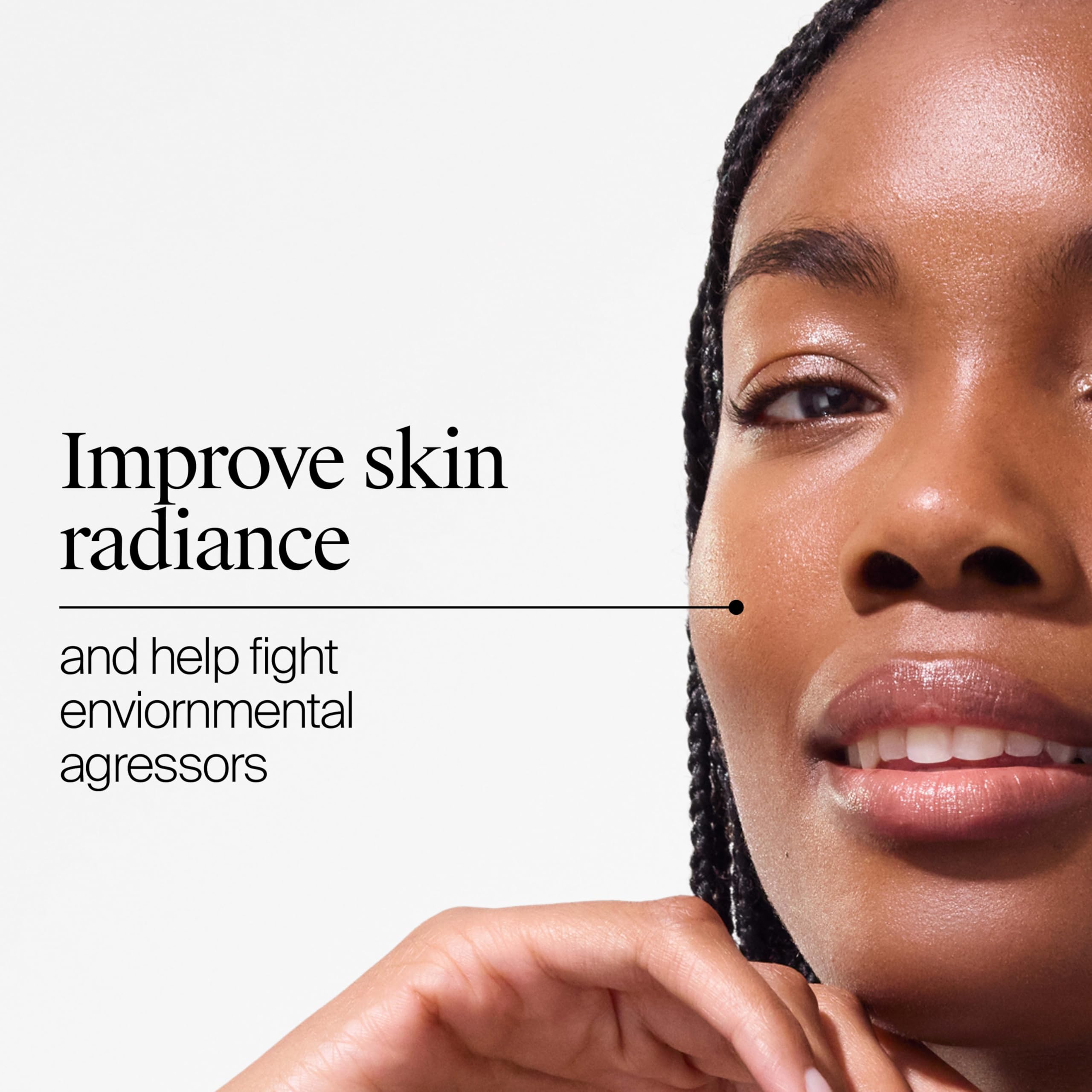 Neutrogena lotion texture close-up showing lightweight absorbent finish