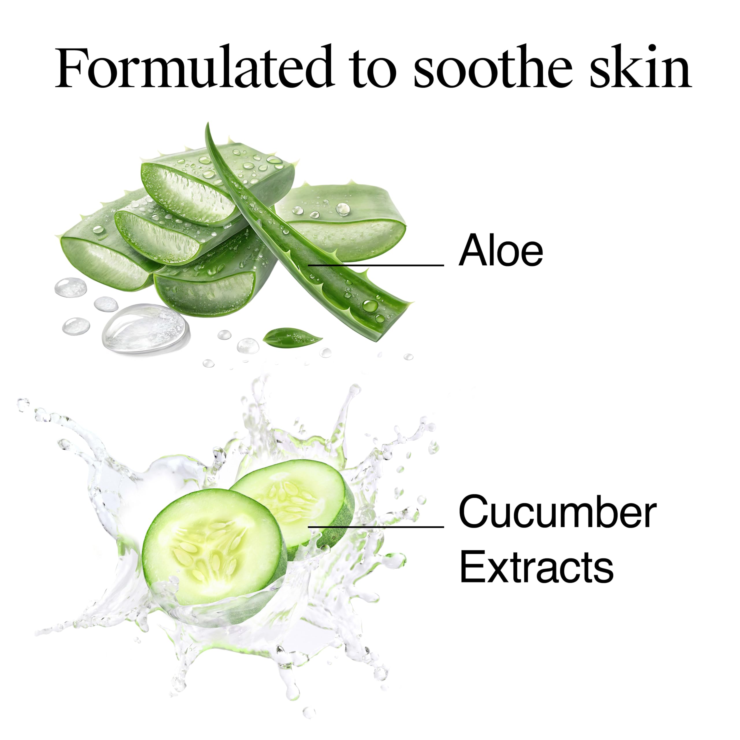Neutrogena dual-phase texture close-up showing clear, non-greasy liquid