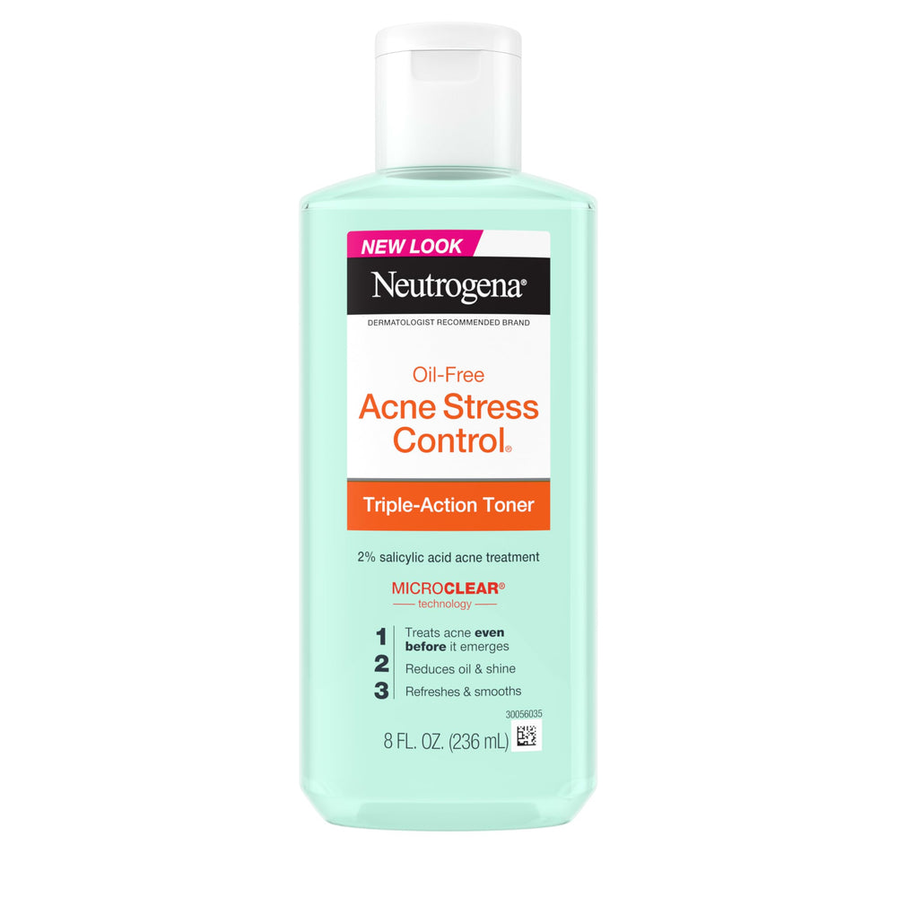 Neutrogena front bottle view showing product and clear benefits