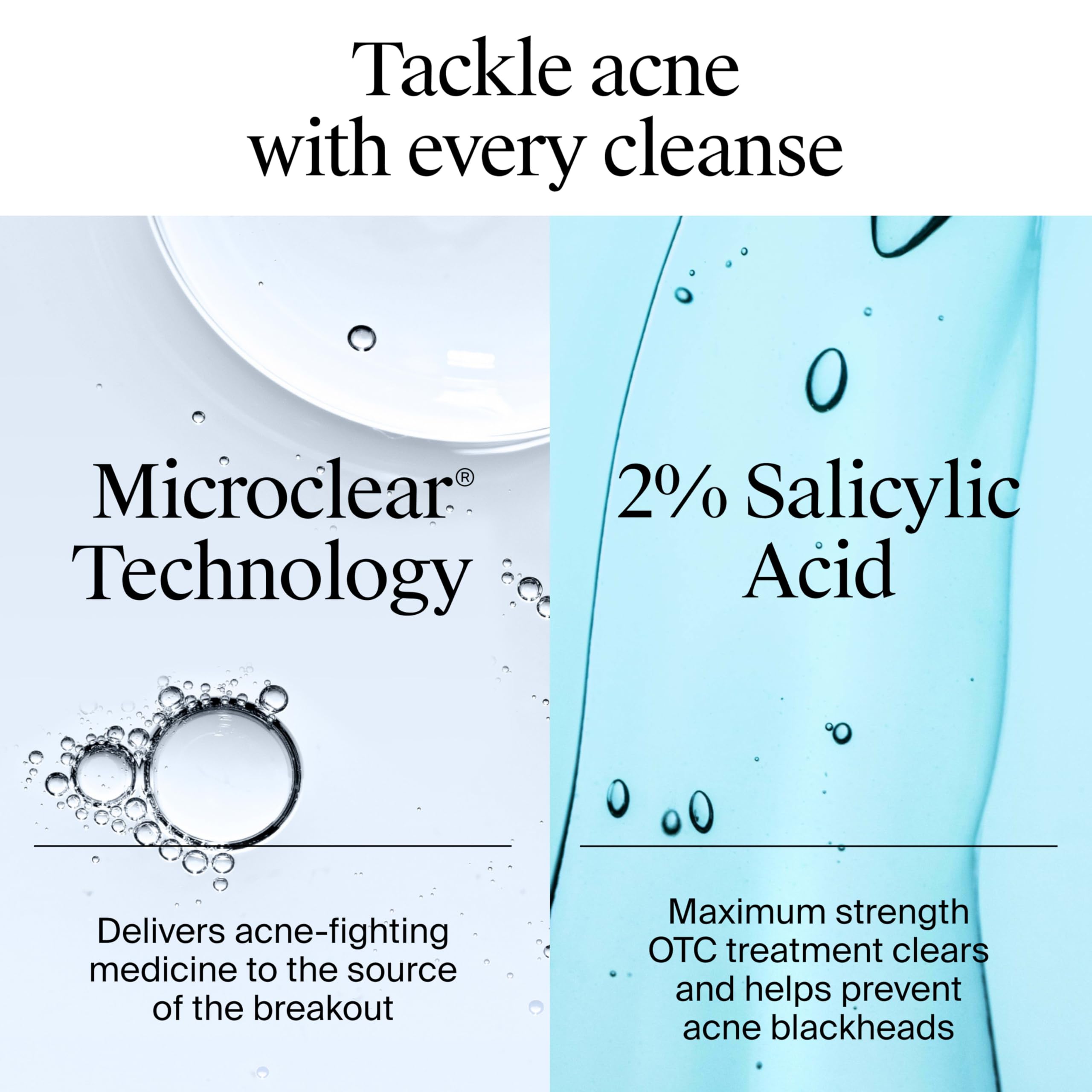 Neutrogena pad application on cheek illustrating gentle exfoliation