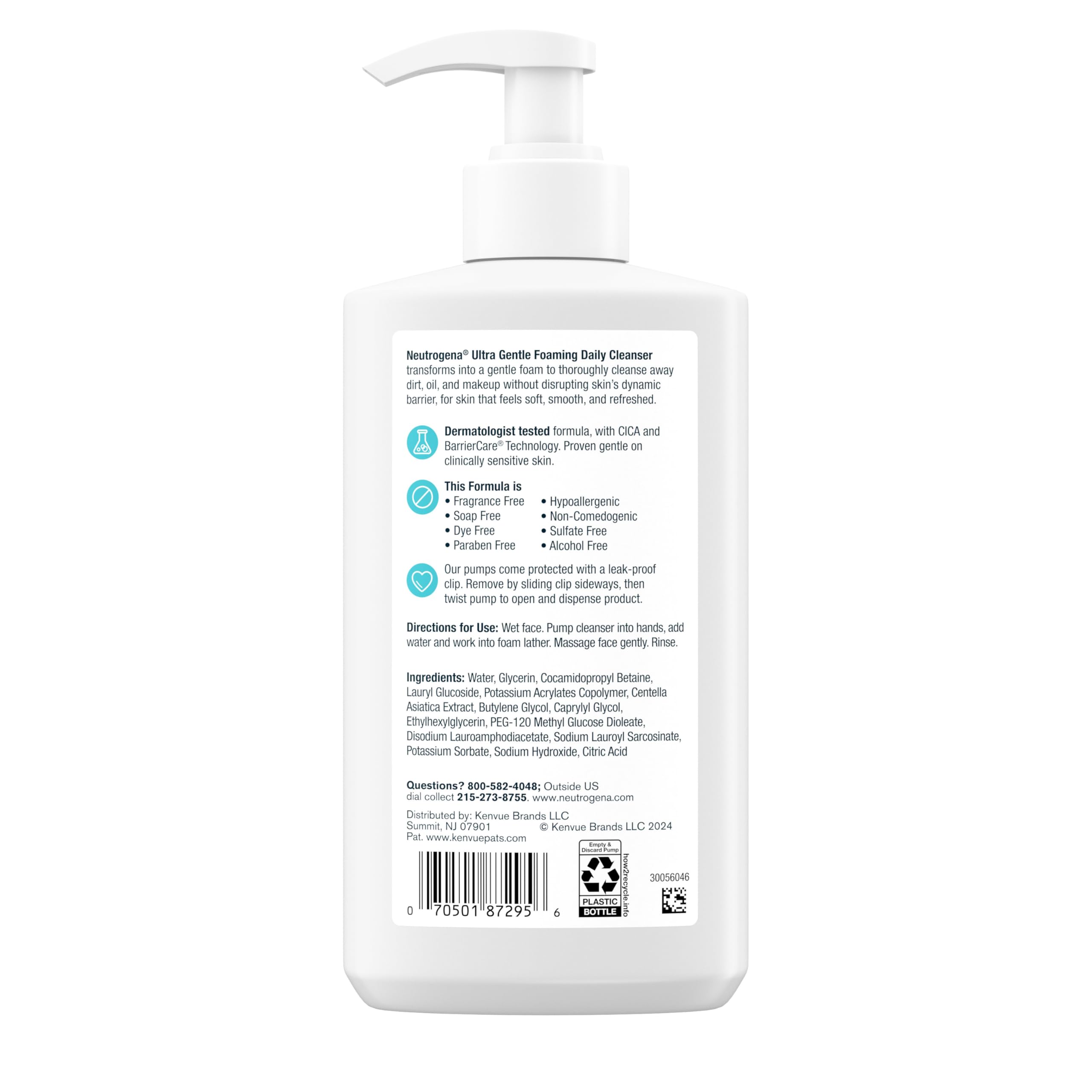 Neutrogena placed in travel bag conveying portability and on-the-go use