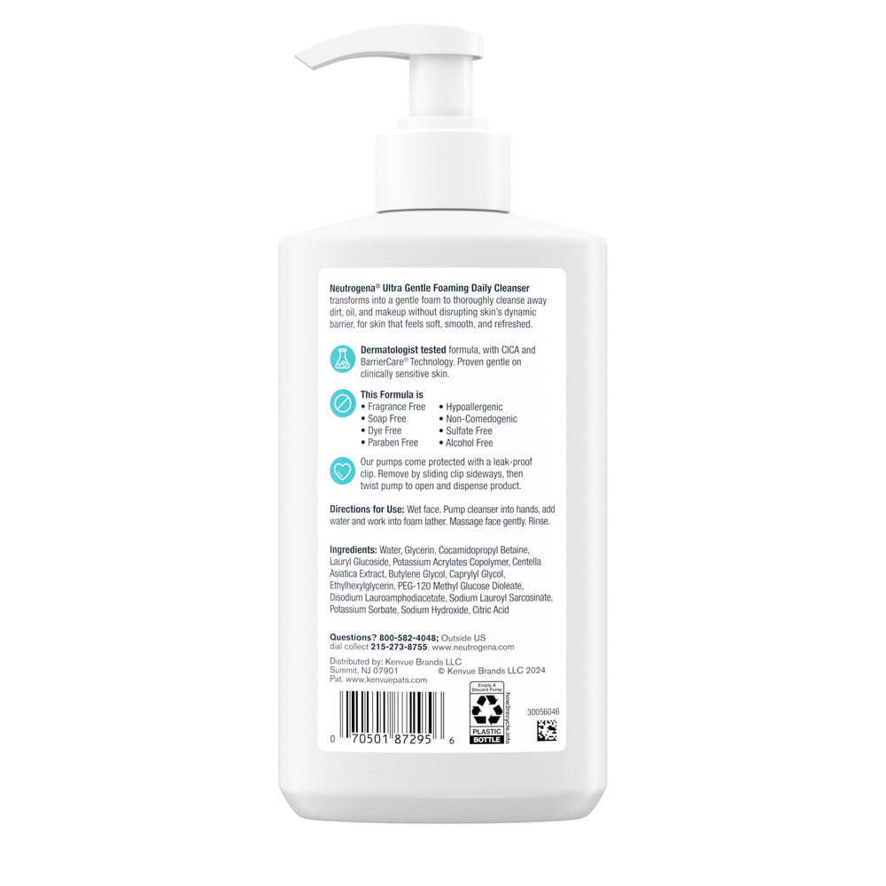 Neutrogena placed in travel bag conveying portability and on-the-go use