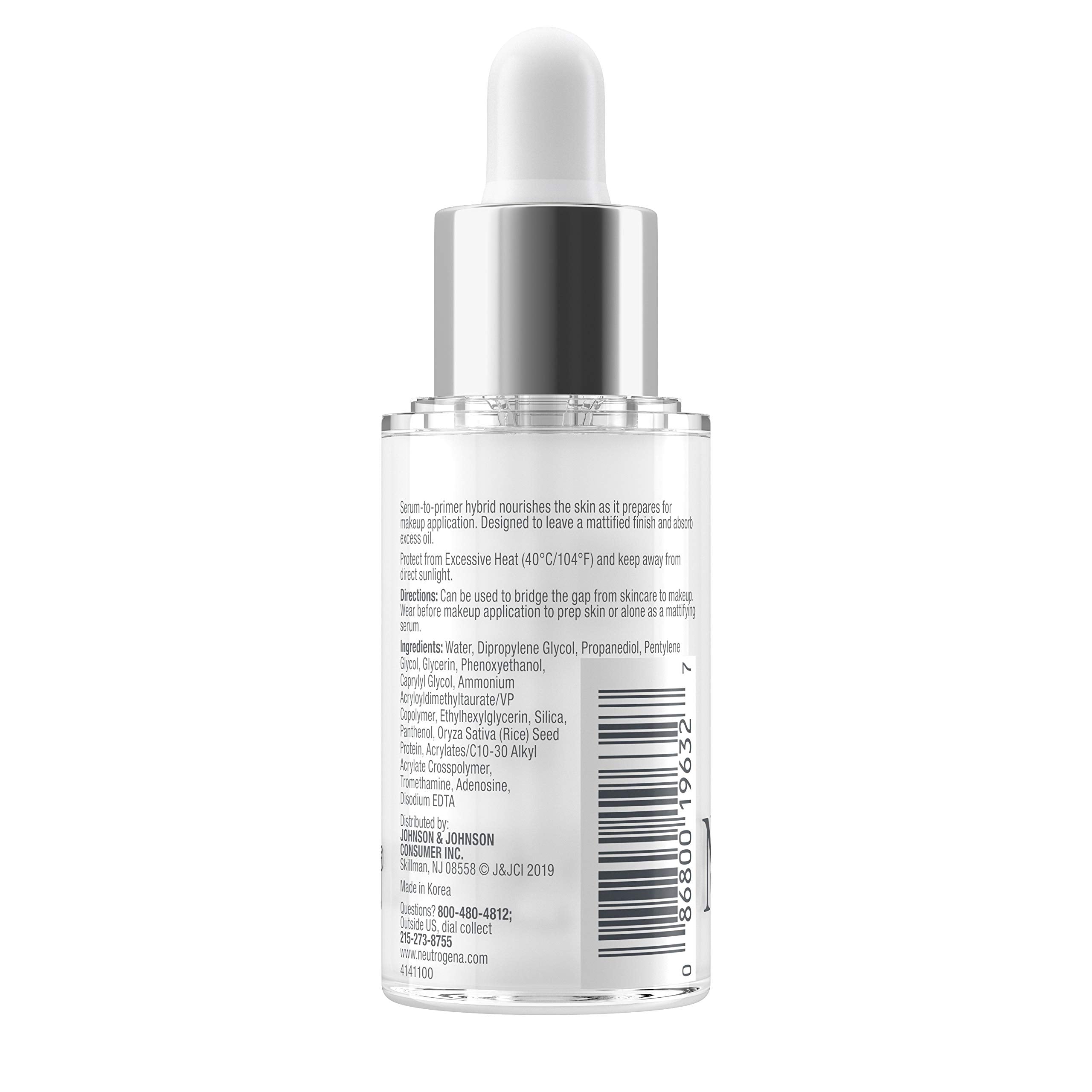 Neutrogena travel size shot in bag highlighting portable 1.0 fl oz convenience benefit