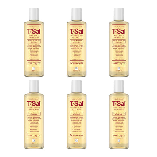 Neutrogena T/Sal texture pouring to show consistency and gentle cleanse