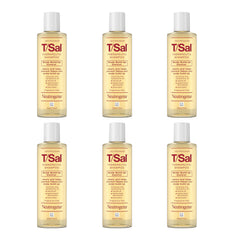 Neutrogena T/Sal texture pouring to show consistency and gentle cleanse