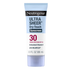 Neutrogena front tube showing SPF 30 for fast protection