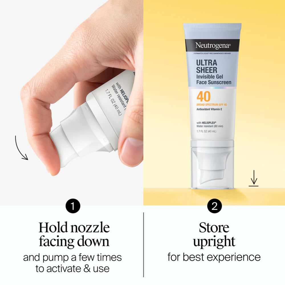 Neutrogena Vitamin E emphasis depicting antioxidant support for skin benefit