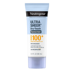 Neutrogena front packaging showing SPF 100+ protection and matte finish benefit