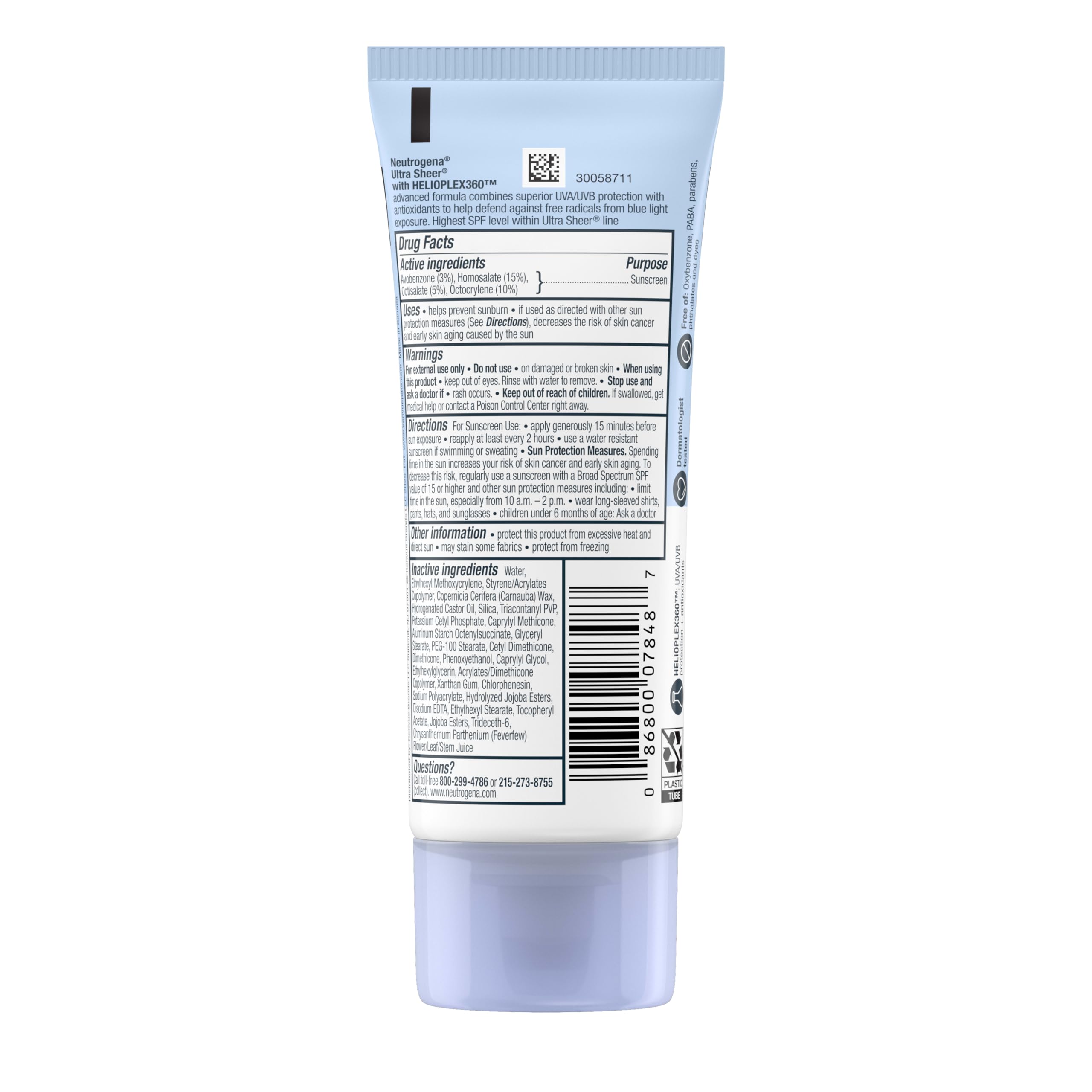 Neutrogena in a beach setting being applied for sun protection during outdoor activities