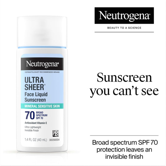 Neutrogena texture on hand demonstrating lightweight spreadable formula benefit