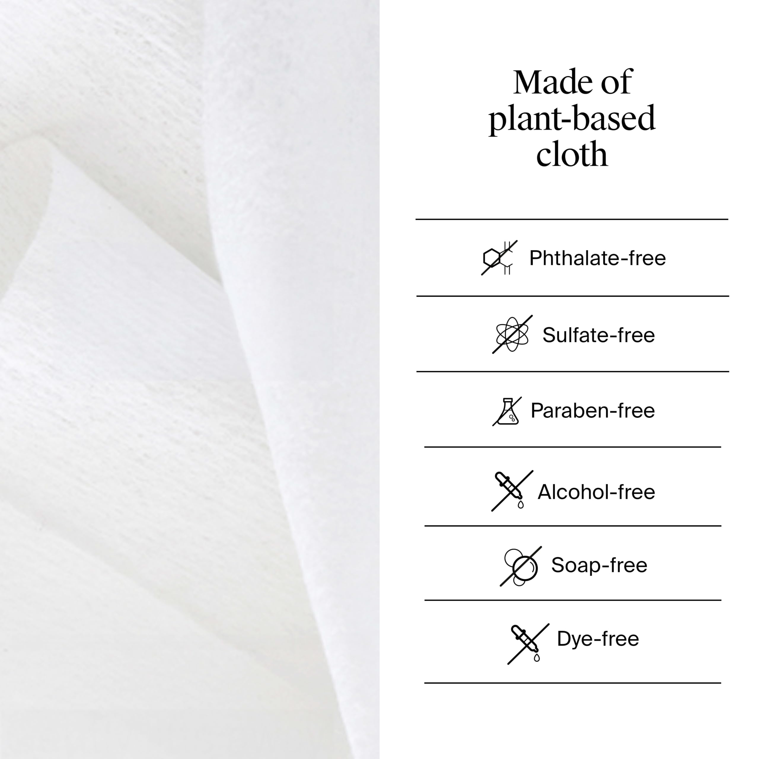 Neutrogena ingredients label close-up highlighting gentle, clean formulation