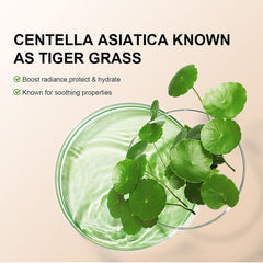 New Irven CC Cream label close-up showing centella and hydrating ingredients