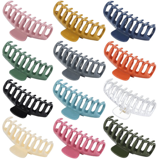 NEW LIVE front view of full 12-pack showing colorful clips and value