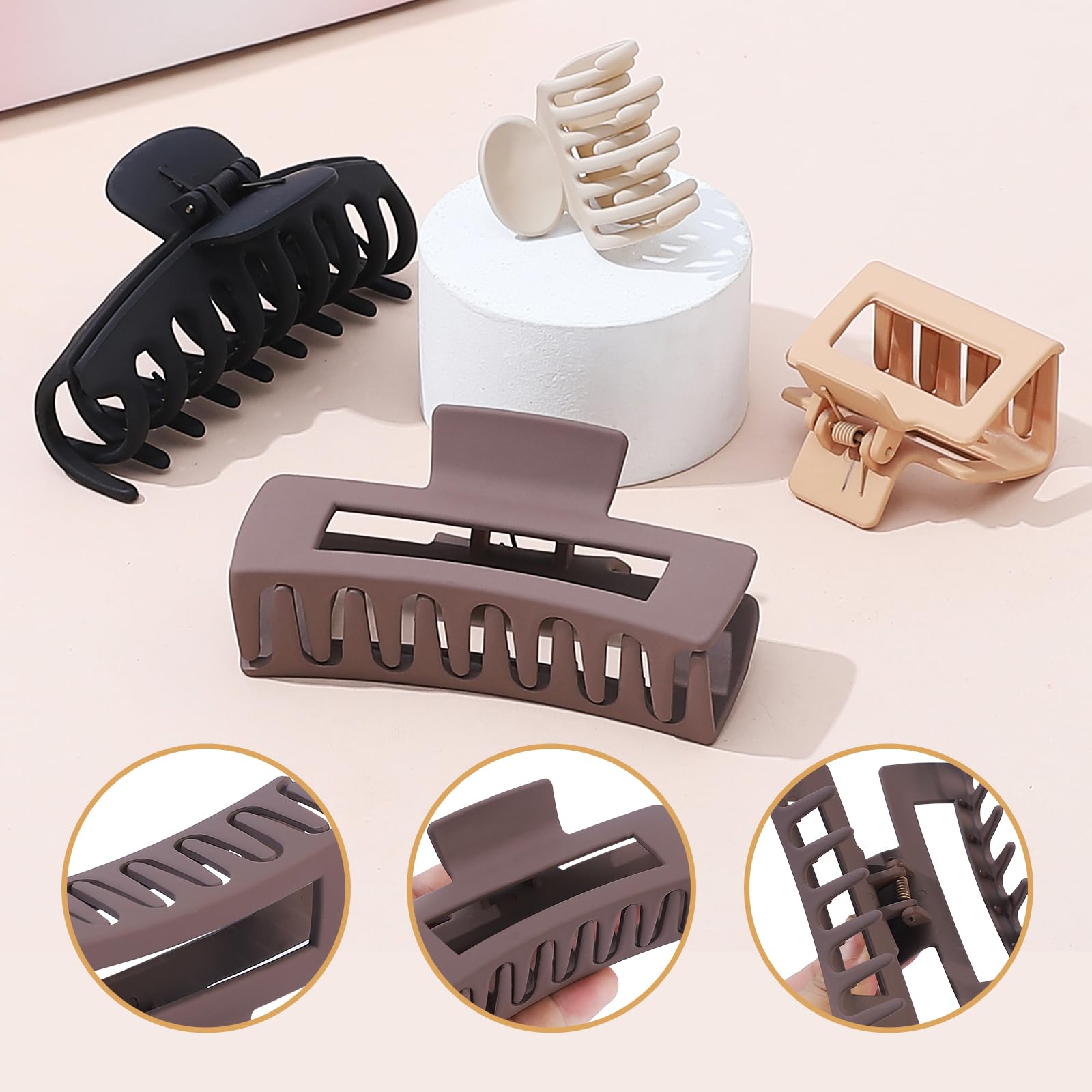 NEW LIVE worn in braided hairstyle showing stylish, non-slip hold