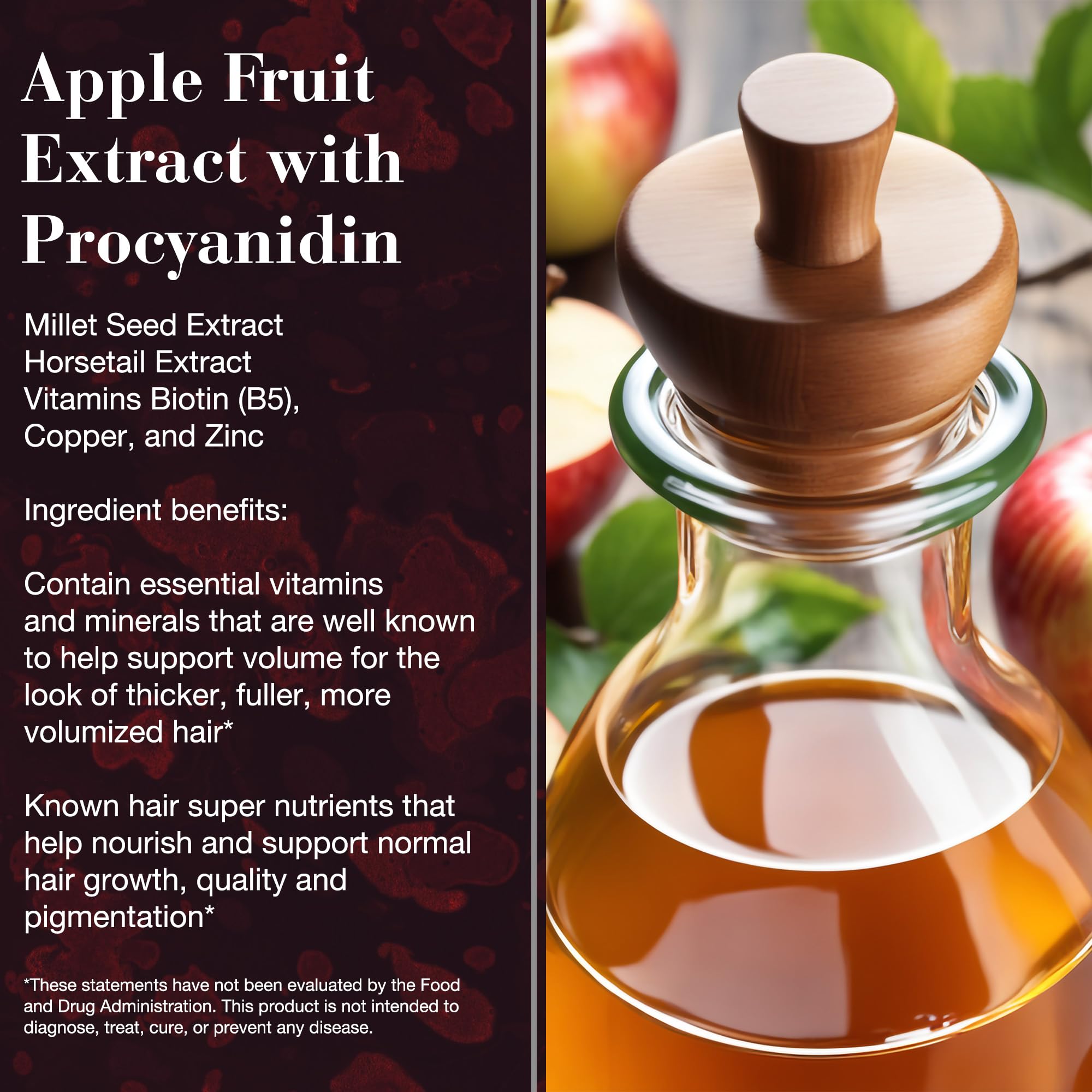 NEW NORDIC BioPectin apple extract ingredient image highlighting natural source benefits