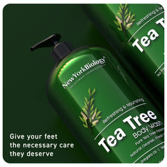 New York Biology gel texture closeup highlighting moisturizing consistency and clarity