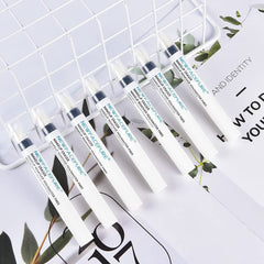 Newfacefure pen being used to correct eyeliner for quick touch-up benefit