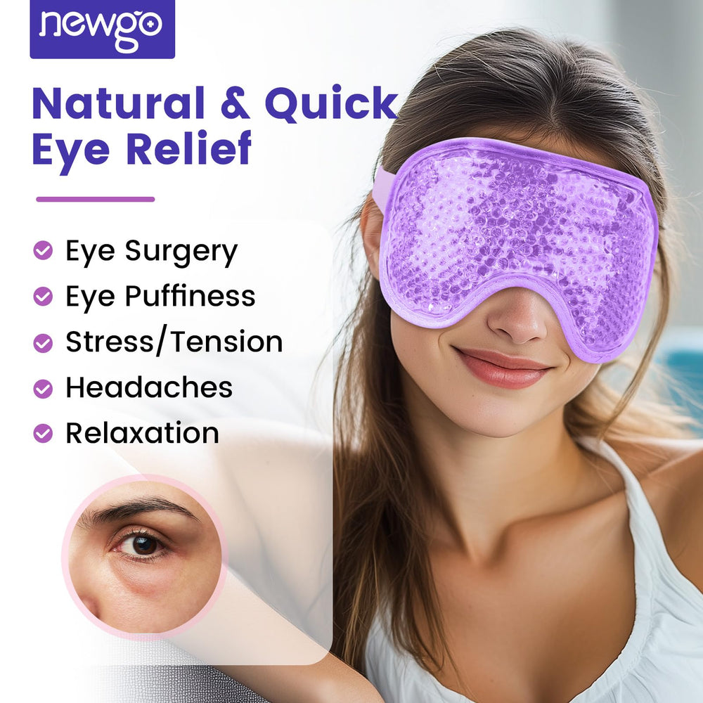 NEWGO plush backing close-up highlighting soft fabric for comfortable direct skin contact