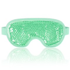 NEWGO front view eye mask showing shape and color for soothing relief