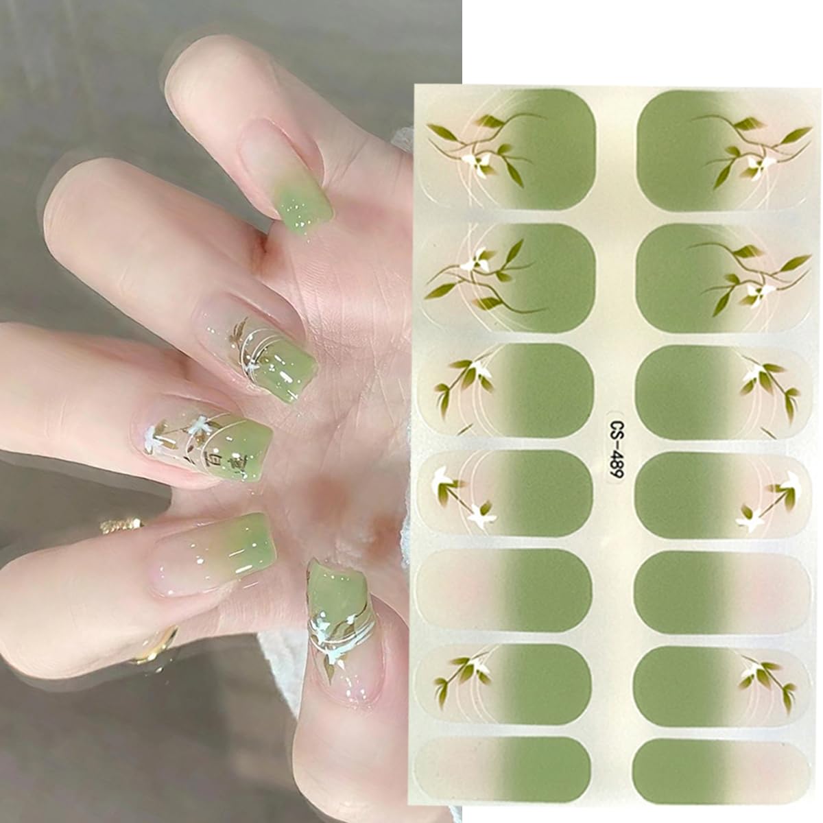 NEWSPIED hands peeling a strip demonstrating simple application