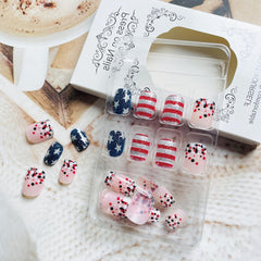 NEWSPIED full layout with 24 nails in varied sizes, ensuring proper fit and simple selection