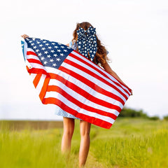 NEWSPIED outdoor parade lifestyle image showing festive accessory that stands out