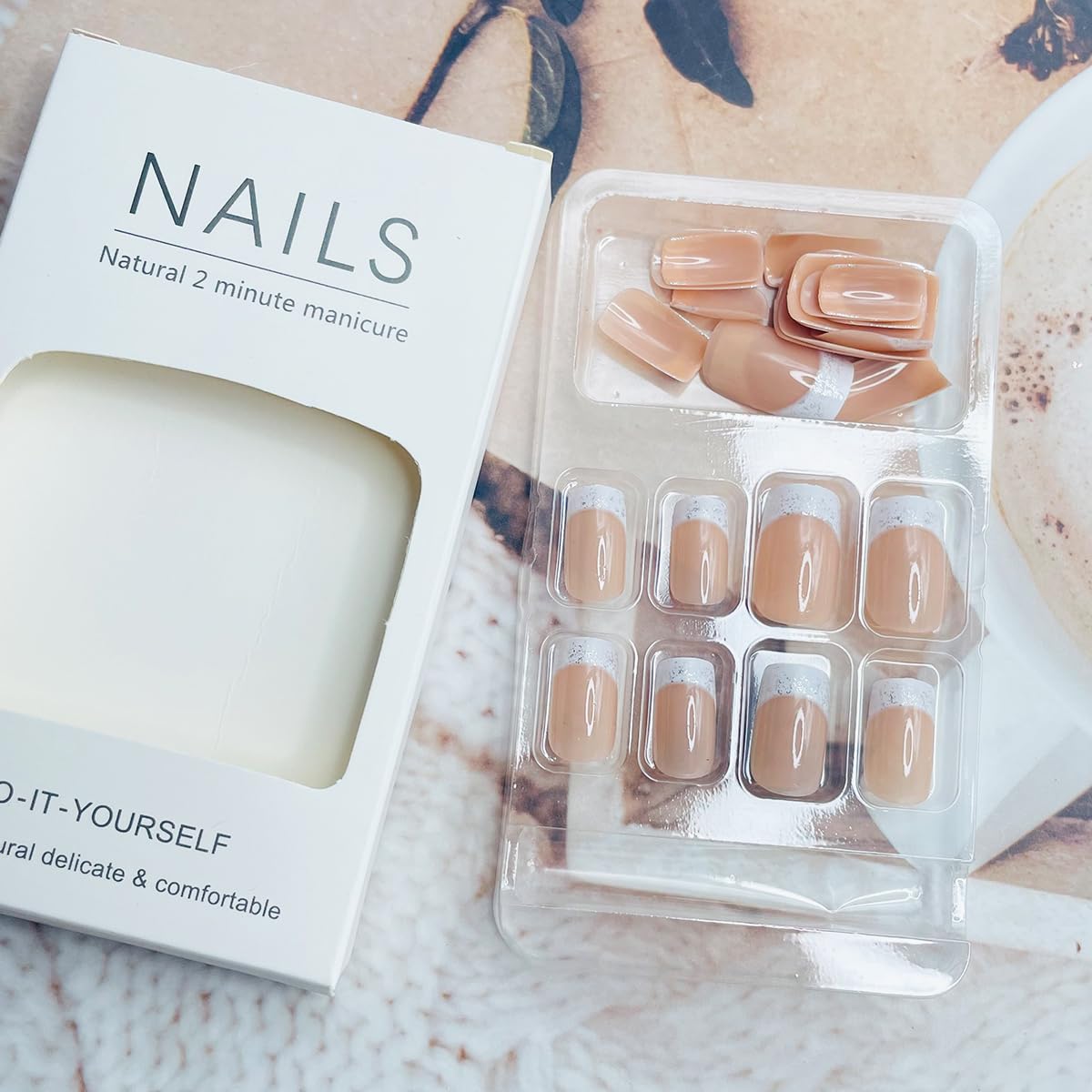 NEWSPIED 24 nails spread by size to show range and easy matching for most nails