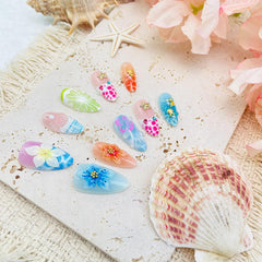 NEWSPIED starfish, shell and pearl embellishments, beach-themed decorative appeal