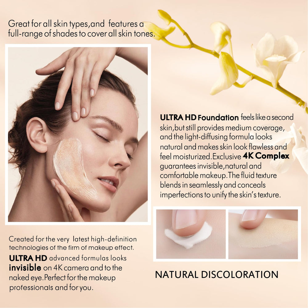Newvenper application on skin demonstrating color adapting and even coverage