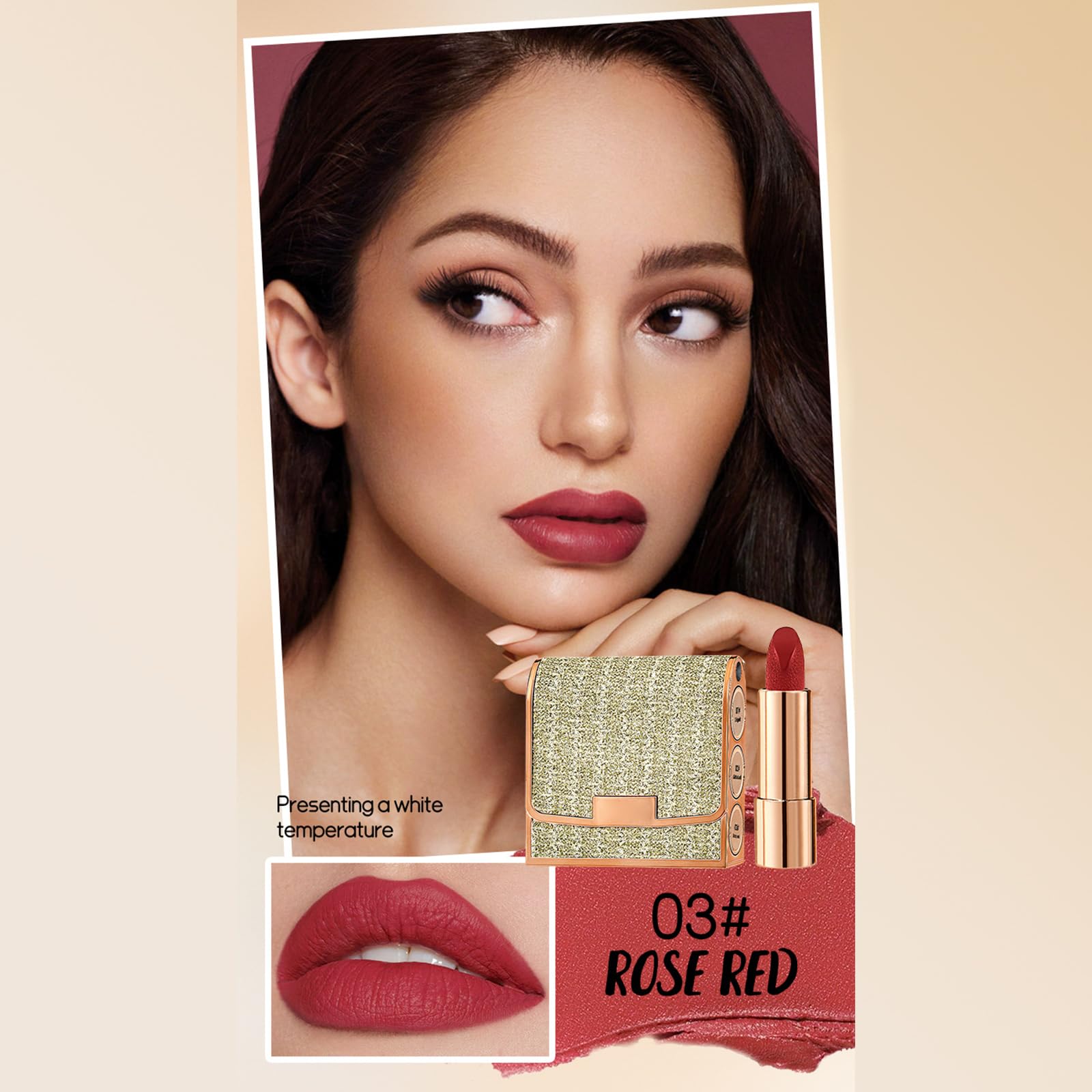 Newvenper swatched shades on arm showing color payoff and versatility