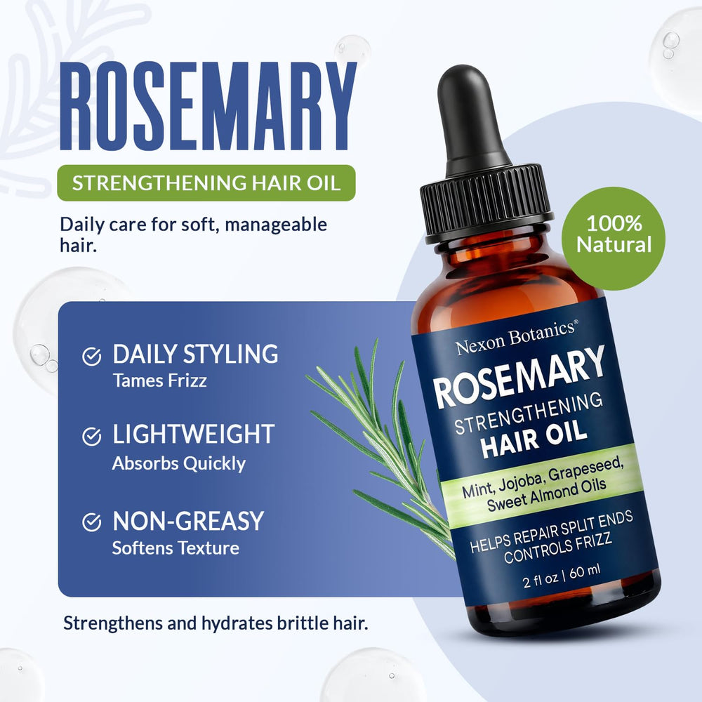 Nexon Botanics rosemary close-up highlighting botanical ingredient and freshness