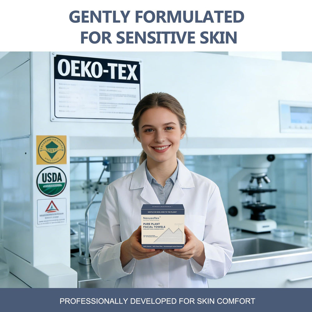 Nexusoftex compostable badge lifestyle linking plant-based materials to disposal