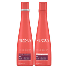Nexxus bottle front packaging showing clean salon benefits