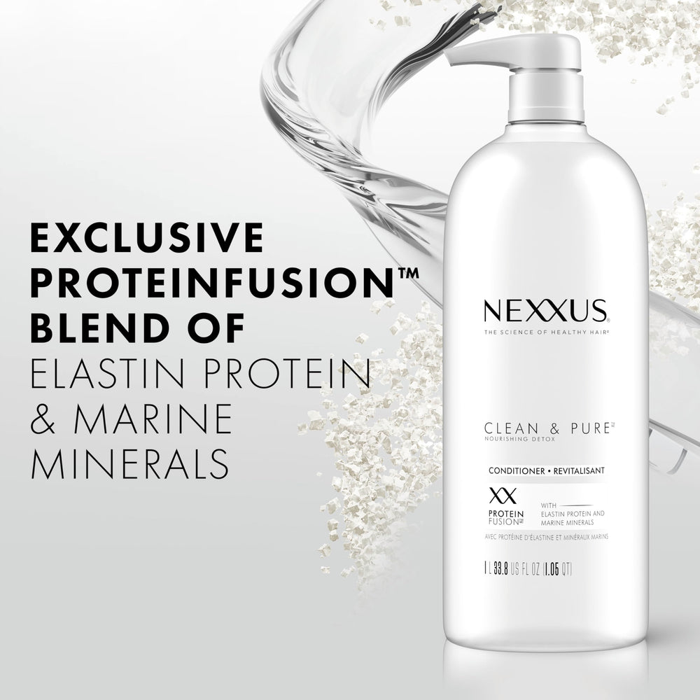 Nexxus shampoo lather texture demonstrating gentle yet effective cleanse