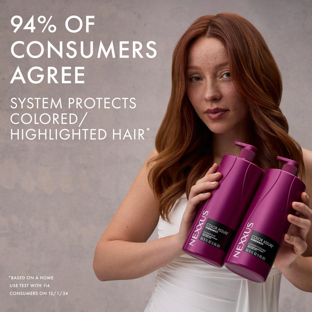Nexxus conditioner cream close-up highlighting rich texture for smooth, hydrated hair