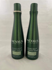 Nexxus Diametress front packaging showing shampoo and conditioner for fuller hair
