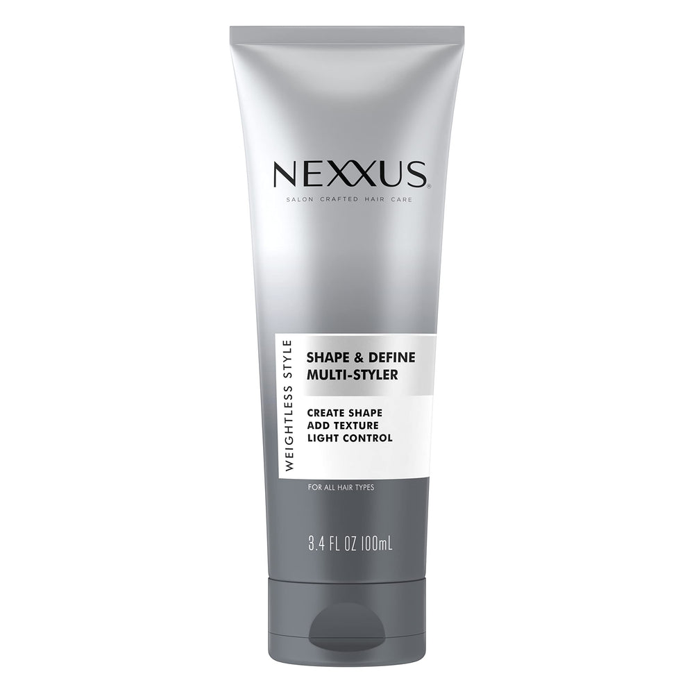 Nexxus front packaging showing product and benefits for easy selection