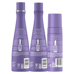 Nexxus shampoo pump close-up highlighting gentle cleanser and boost for lift